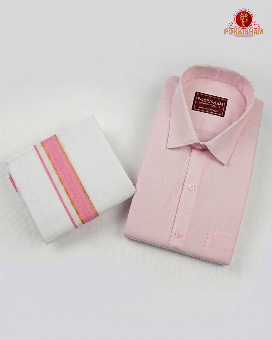 Premium Classic Men's Cotton Shirt And Dhoti Set - L.Rose