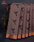 "The Professional 100% Cotton " or "Office & Daylong Comfort Sarees." - Copper Colour