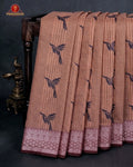 "The Professional 100% Cotton " or "Office & Daylong Comfort Sarees." - Biscuit   Colour