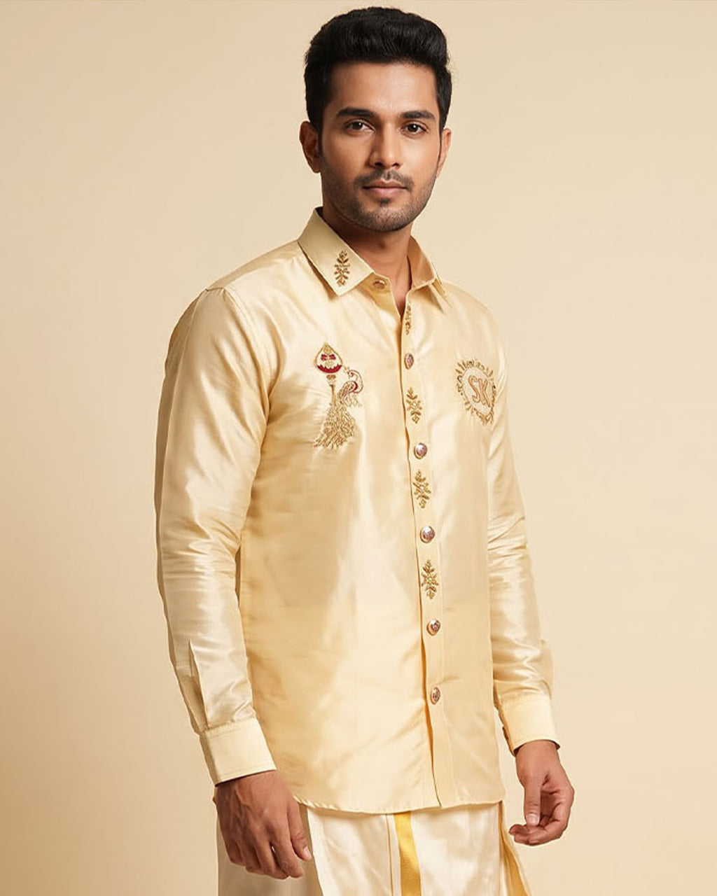 Aari Work Men's Shirt