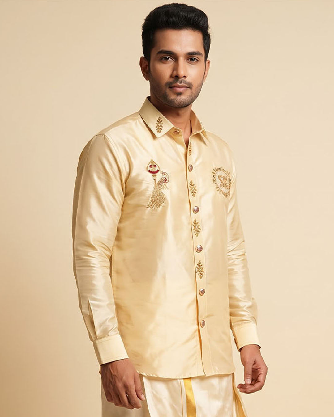 Aari Work Men's Shirt