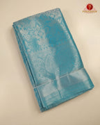 Premium Silk Couple Combo Set with Colour Zari - Blue