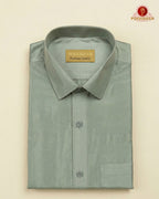 Premium Art Silk Shirt Only  -  Stell Grey