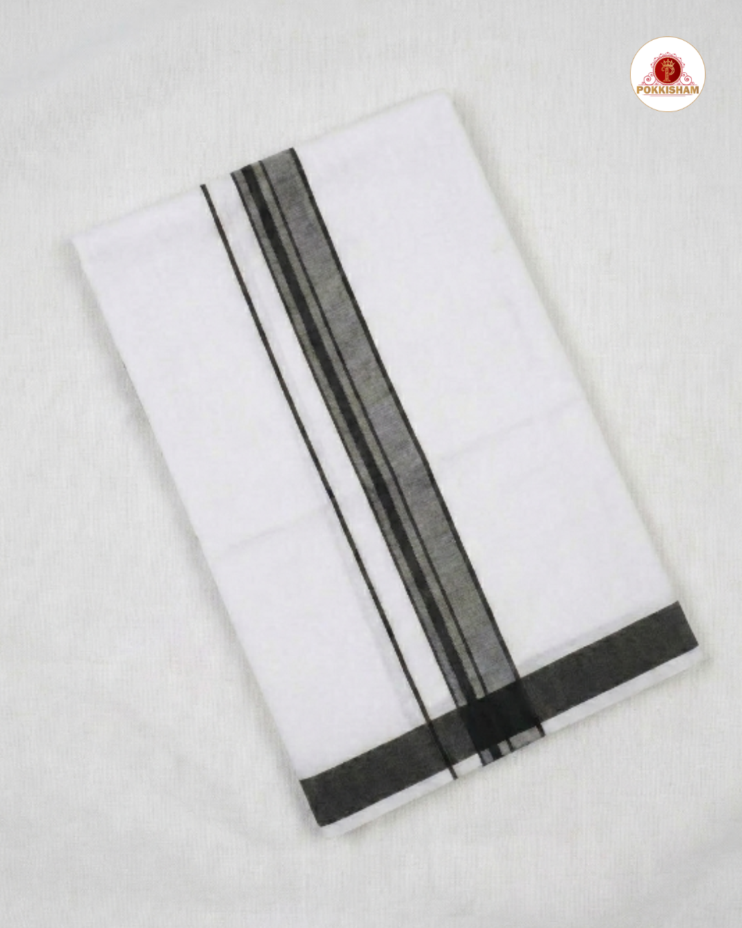 Premium Classic  Men's Cotton Shirt And Dhoti Set - Black