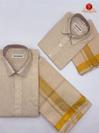 Tissue Emboss Gold Sheild Father & Son Combo