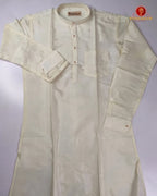 Premium Classic  Kurta Shirt - Cream