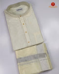 Premium Classic  Kurta Shirt - Cream