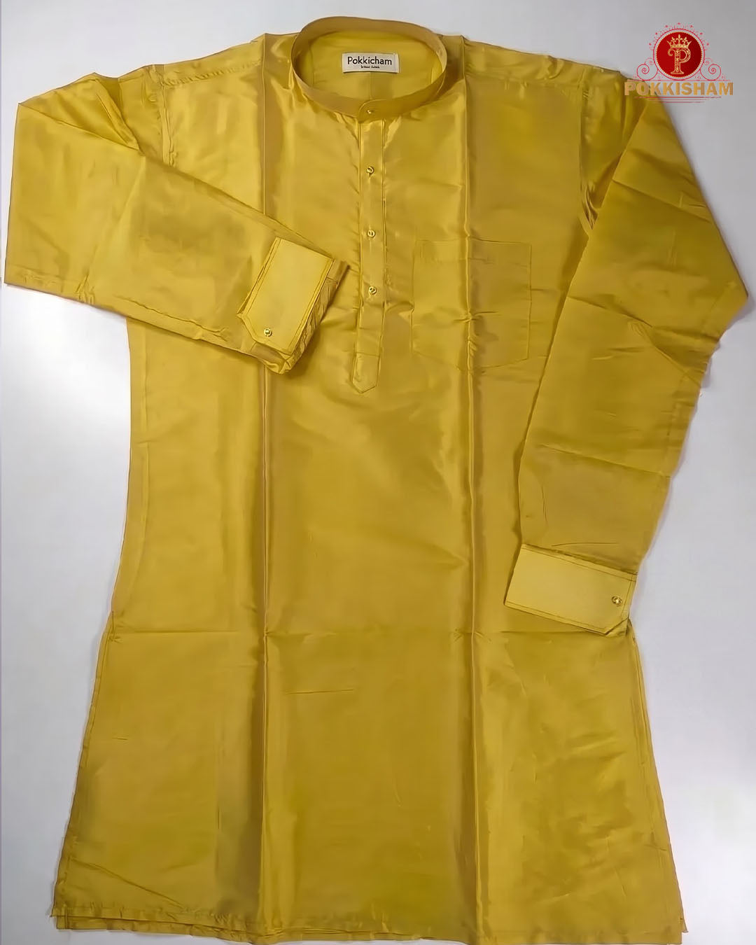 Premium Classic  Kurta Shirt - Gold