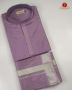 Premium Classic  Kurta Shirt - Lavender