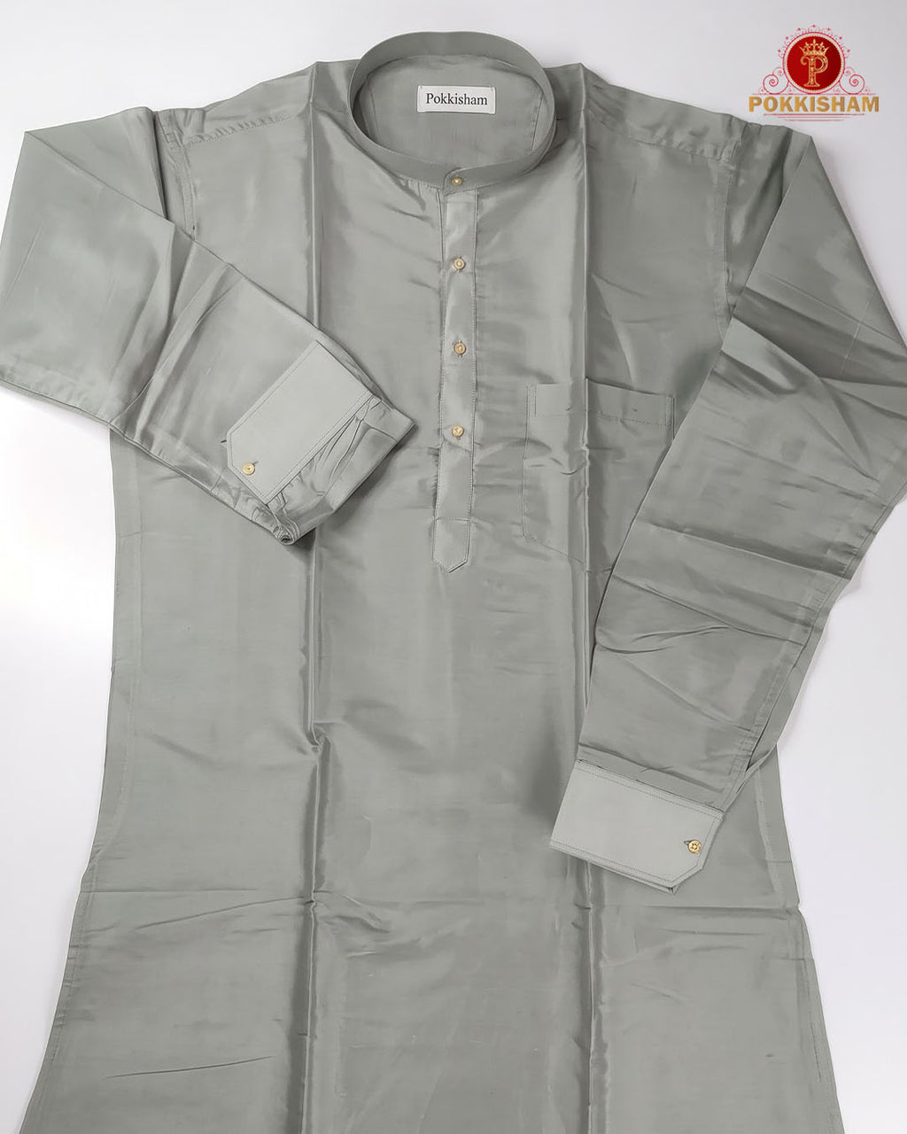 Premium Classic  Kurta Shirt - Grey