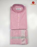 Premium Classic  Kurta Shirt - Pink Rose
