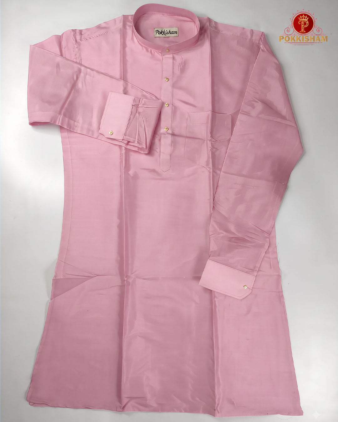 Premium Classic  Kurta Shirt - Pink Rose