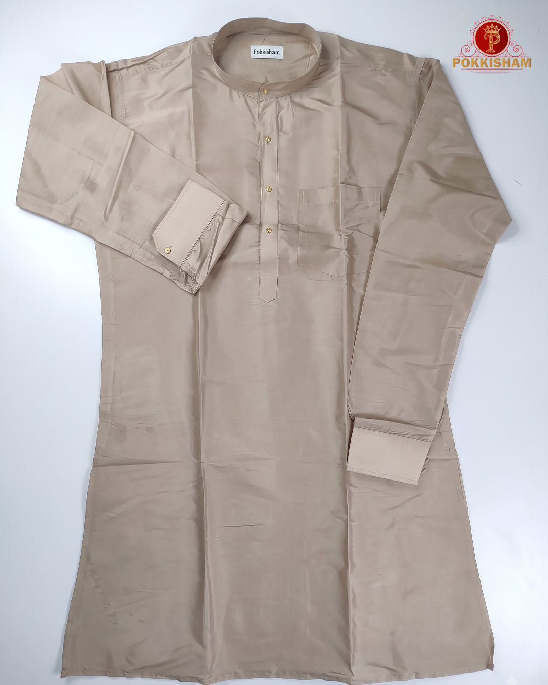 Premium Classic  Kurta Shirt - Stand Stone