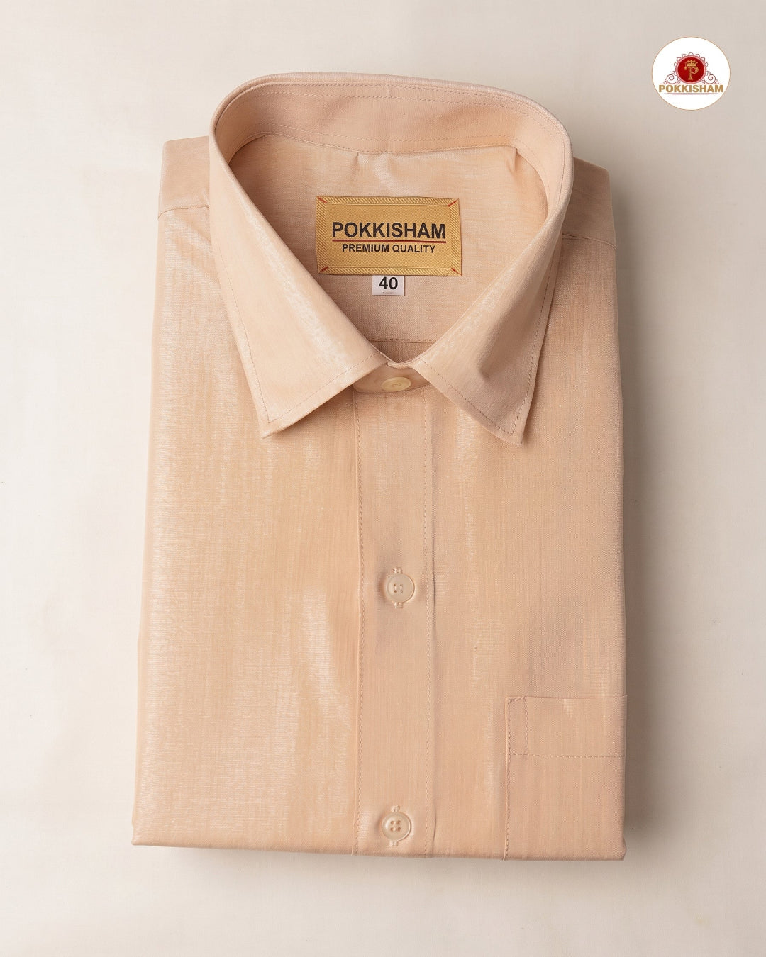 Classic Look  Royal Tissue  shirt Only - Gold
